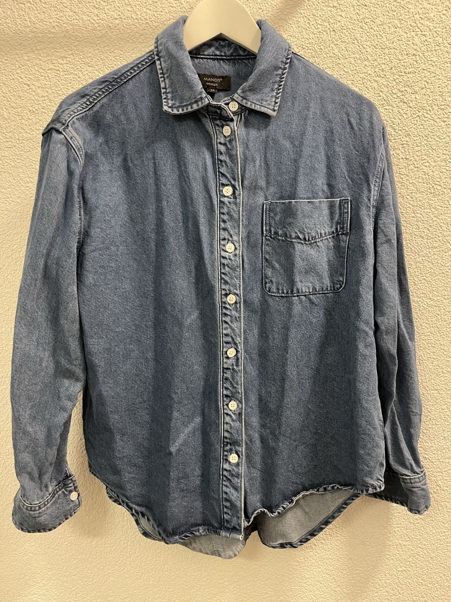 Manor Blusen: Damen Jeanshemd Grösse 34 – Gebraucht aus Frauenfeld von heyLani
