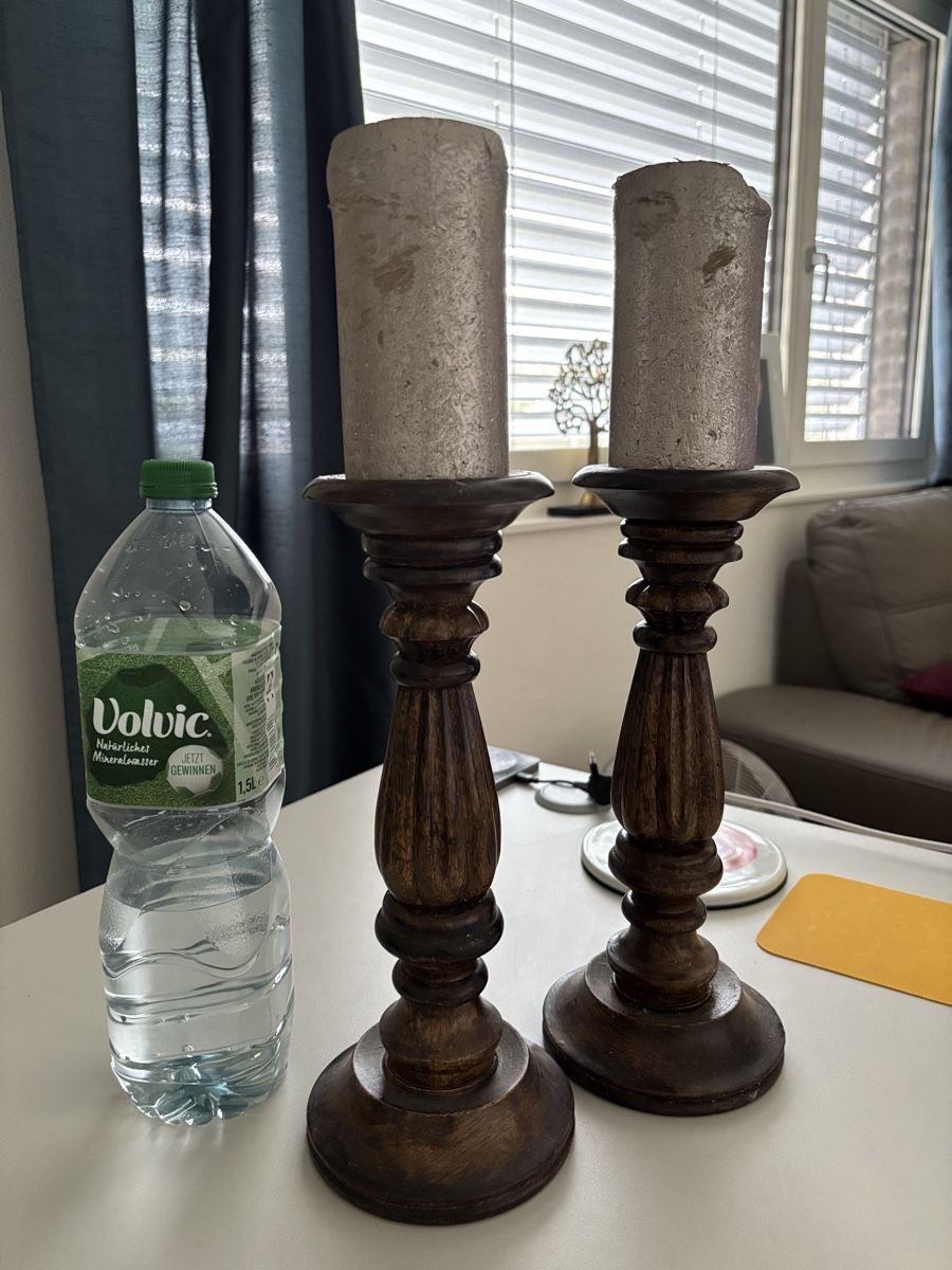 Toutes les décorations: Wooden candle holders – D'occasion à Buchrain par Mr.Kim