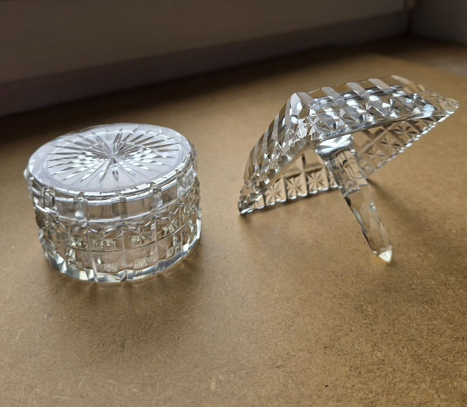 Bicchieri: Art Deco Ringhalter & Glasdose, antik – Usato da Rheinau venduto da MakalekaAloha 3