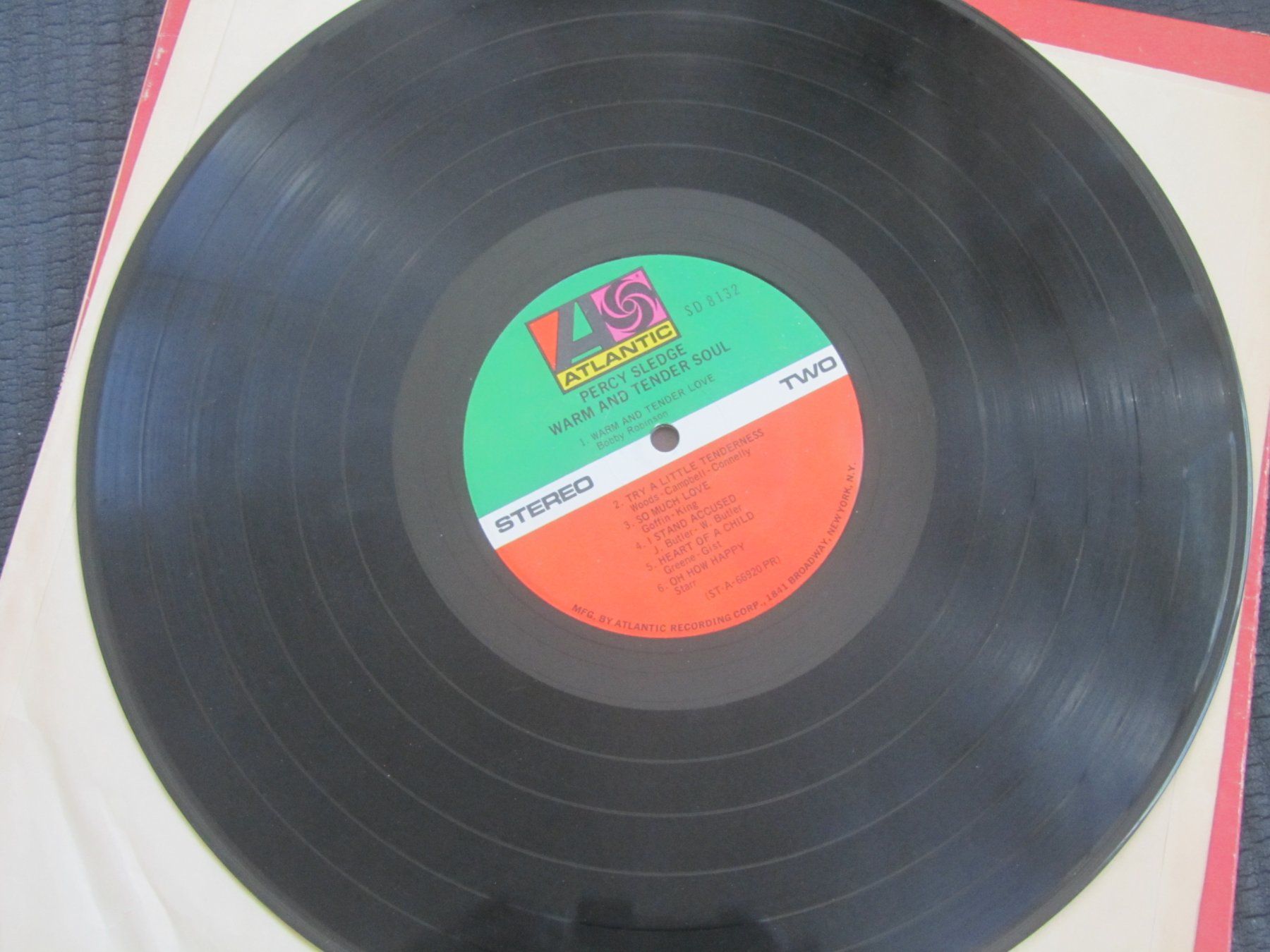 Dischi in vinile: PERCY SLEDGE:  Warm & Tender Soul – Usato da Seengen venduto da mikelele 2