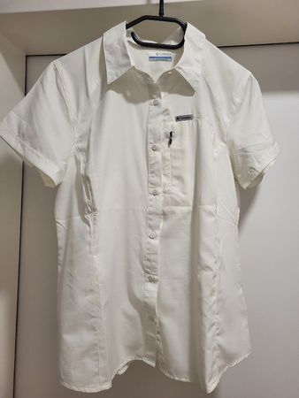 Columbia Kurzarm-Bluse, Gr. M, wie neu!