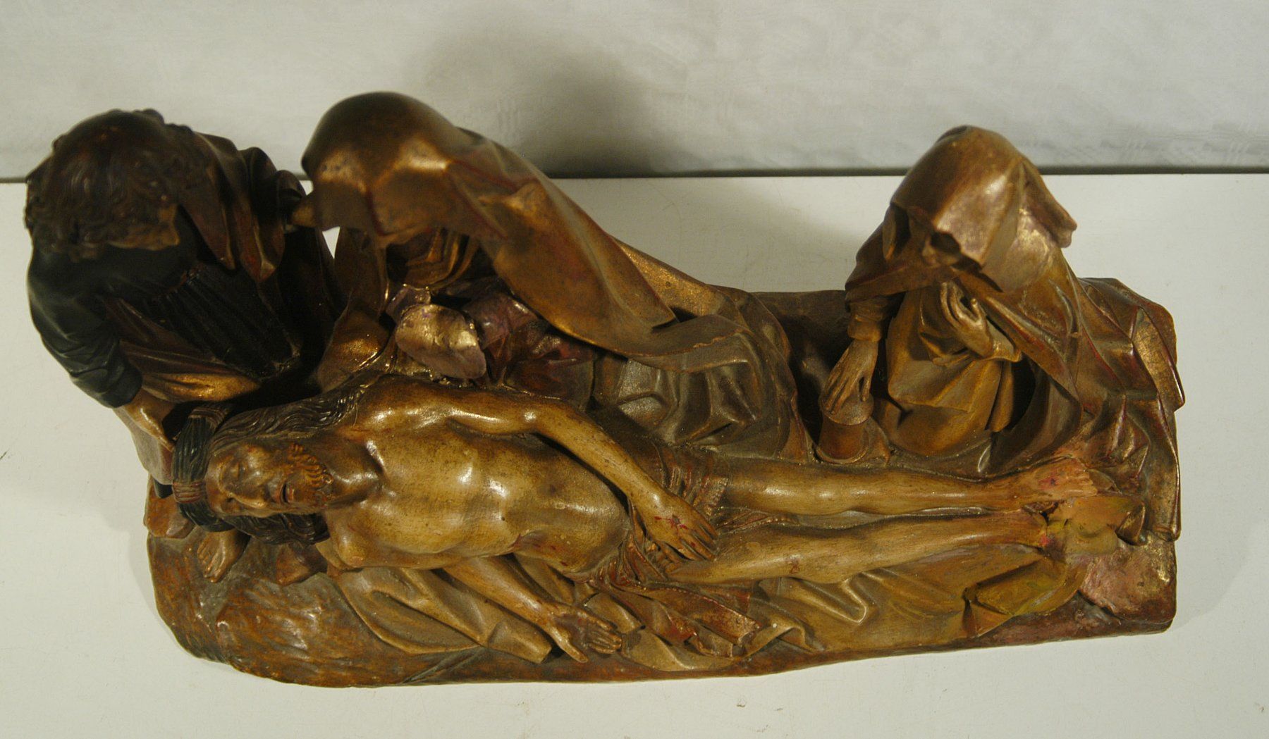 Sculptures & Statues: Antike Heiligengruppe aus Gips – D'occasion à Herisau par Wisen 5