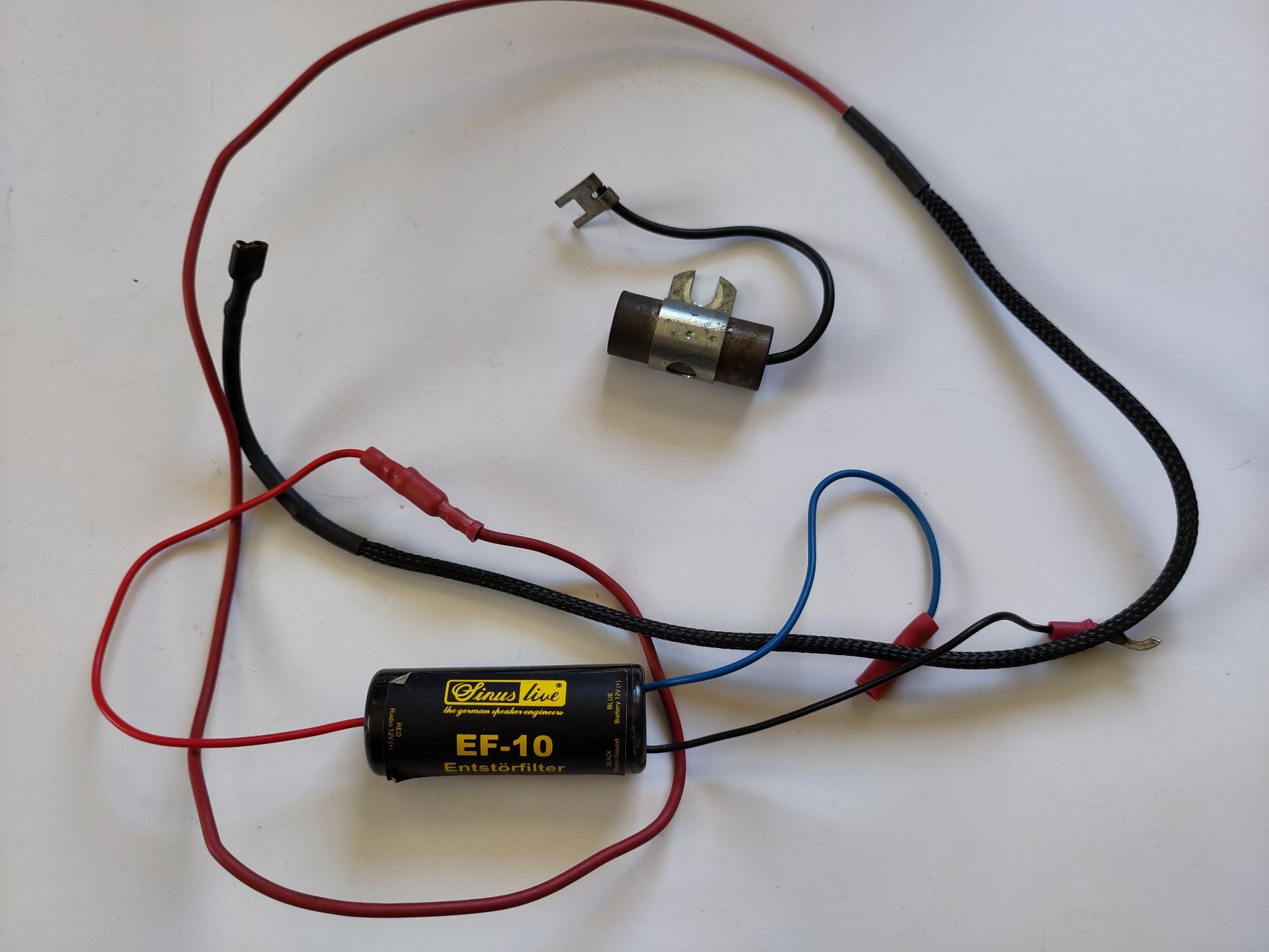 Tutti pezzi di ricambio auto: Sinus Live EF-10 Entstörfilter mit Kabel – Usato da Schaffhausen venduto da RolfMeister