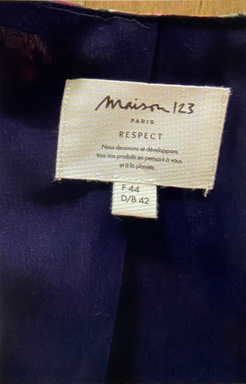Maison 123 Vestiti: MAISON 123 Candy Robe viscose t. 42 - NEUVE – Nuovo (secondo la descrizione) da Genève venduto da kik_8jd6 2