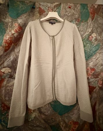 Charles Vögele Strickjacke XS - S beige Übergangsjacke