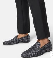 Versace Greca Loafers Gr. 44 Herren Schuhe Luxus Elegant