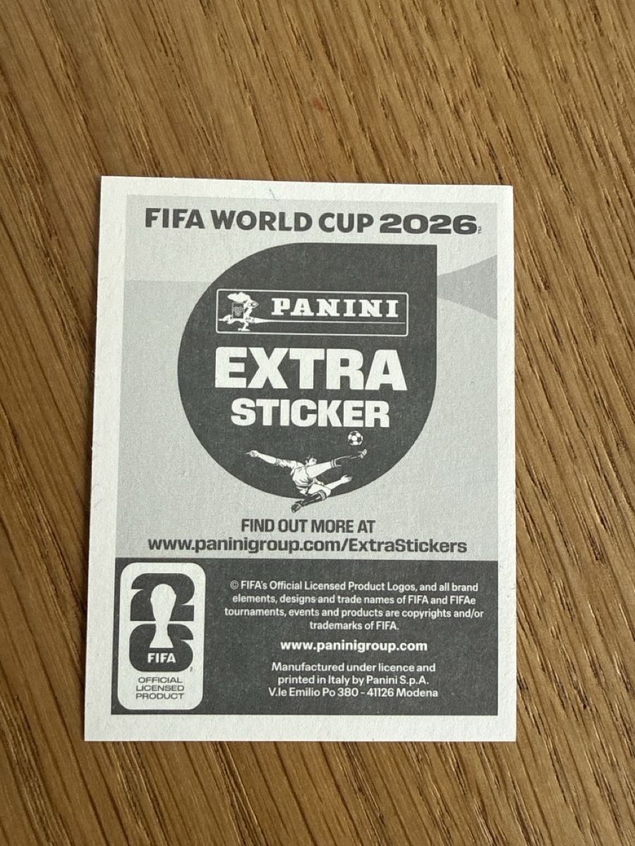 Panini Carte collezionabili: Panini 2026 Extra Sicker Florian Wirtz – Nuovo (secondo la descrizione) da Saas-Balen venduto da Roxy0 1