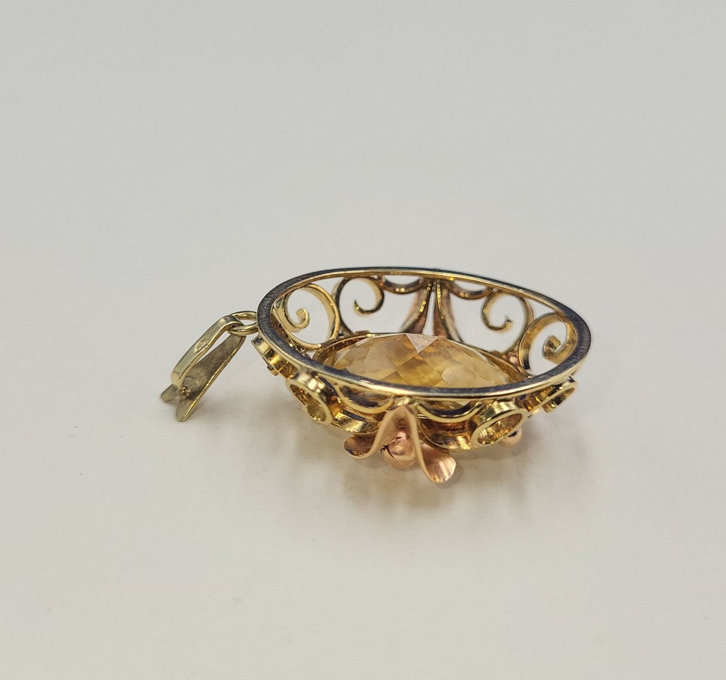 Pendentifs: Gold 585 Anhänger mit Stein – D'occasion à Wald ZH par Aniade 1