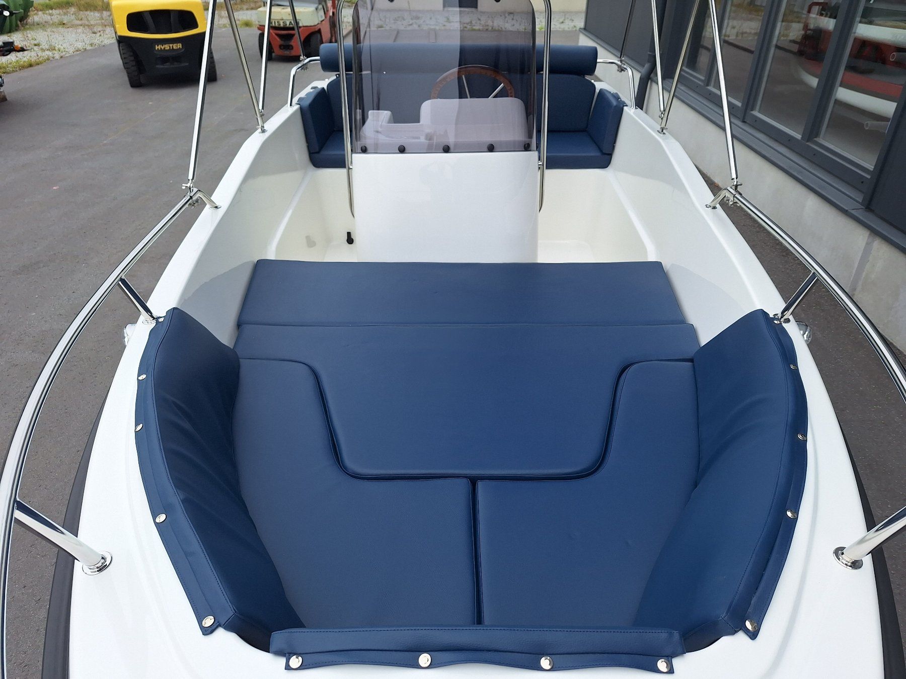 Boote: NEU 480 DLX Badeboot Familienboot Motorboot GFK Boot – Neu und originalverpackt aus Aigen Schlägl von Fuchs-Boote 6