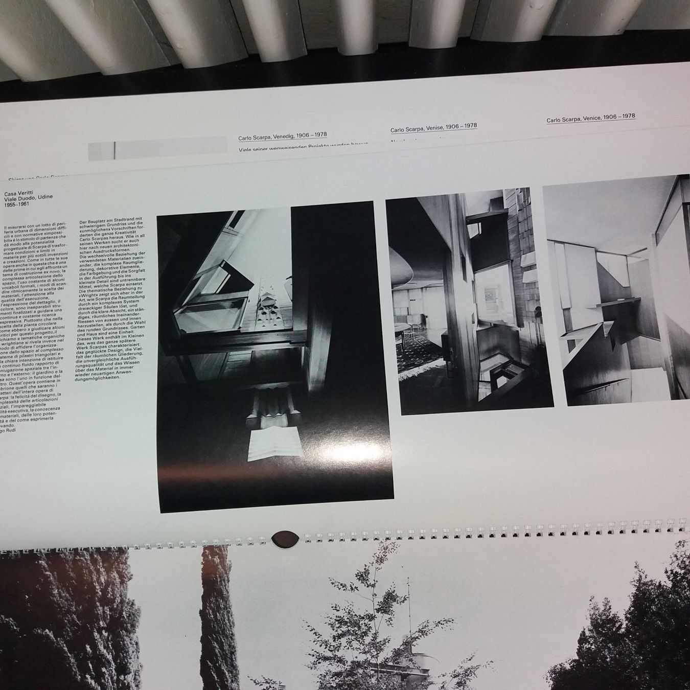 Libri: ARCHITEKTUR Carlo Scarpa selten – Usato da Welschenrohr venduto da Regool 3