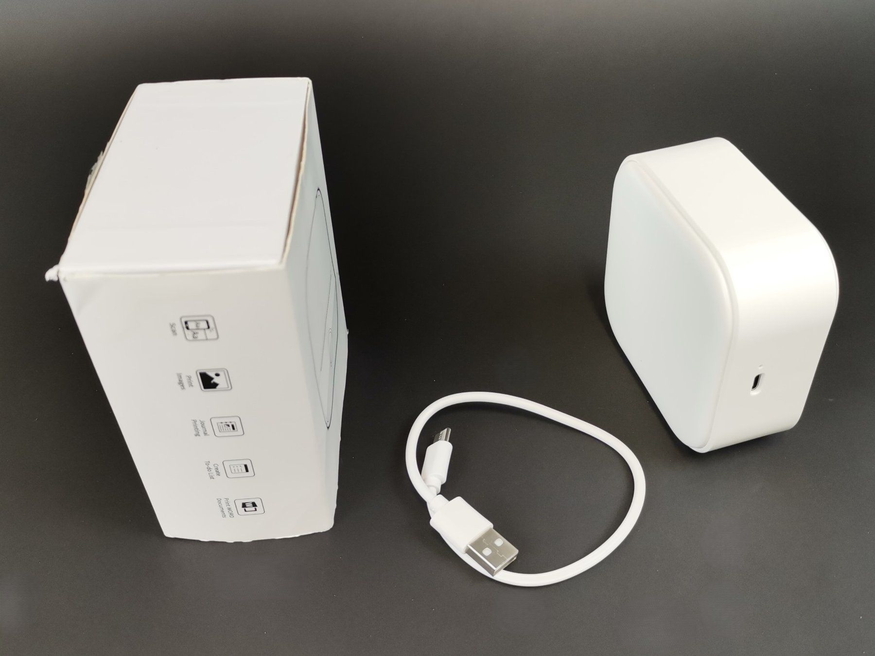Drucker: PHOMEMO T02 Mini Bluetooth Thermodrucker + Thermal Paper – Gebraucht aus Schaffhausen von Restwert_SH 3