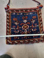 40×40 Orientteppich Wandsack Handgeknüpft gereinigt