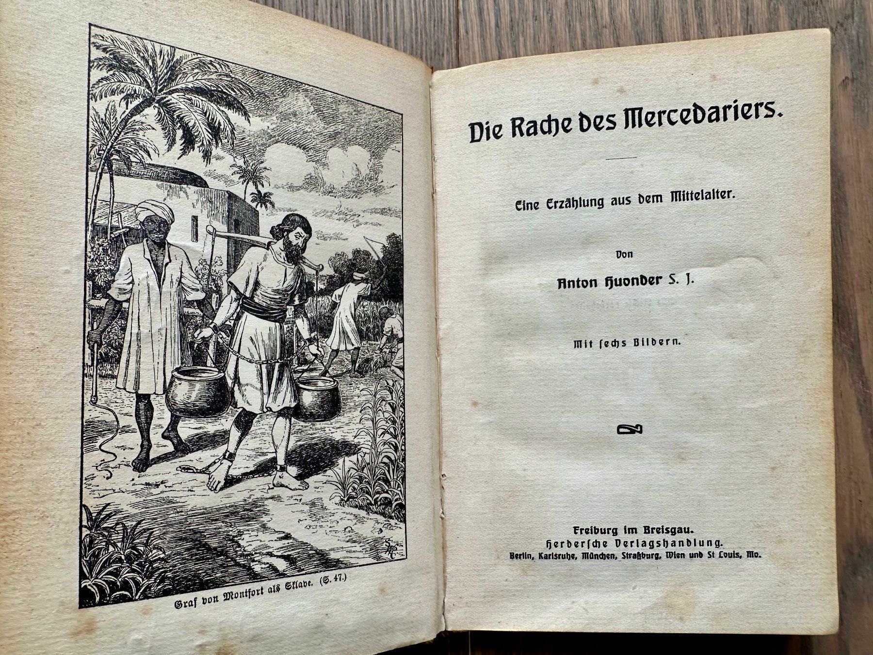 Livres: Die Rache des Mercedariers von 1910 – D'occasion à Adligenswil par e17s15 4