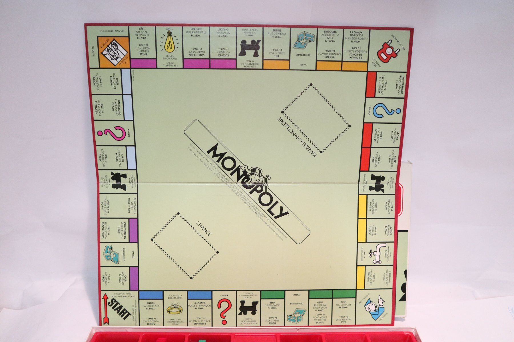 Parker Spiele: Parker Monopoly Schweizer-Version CH Komplett – Gebraucht aus Eschenbach SG von Astalavista 2