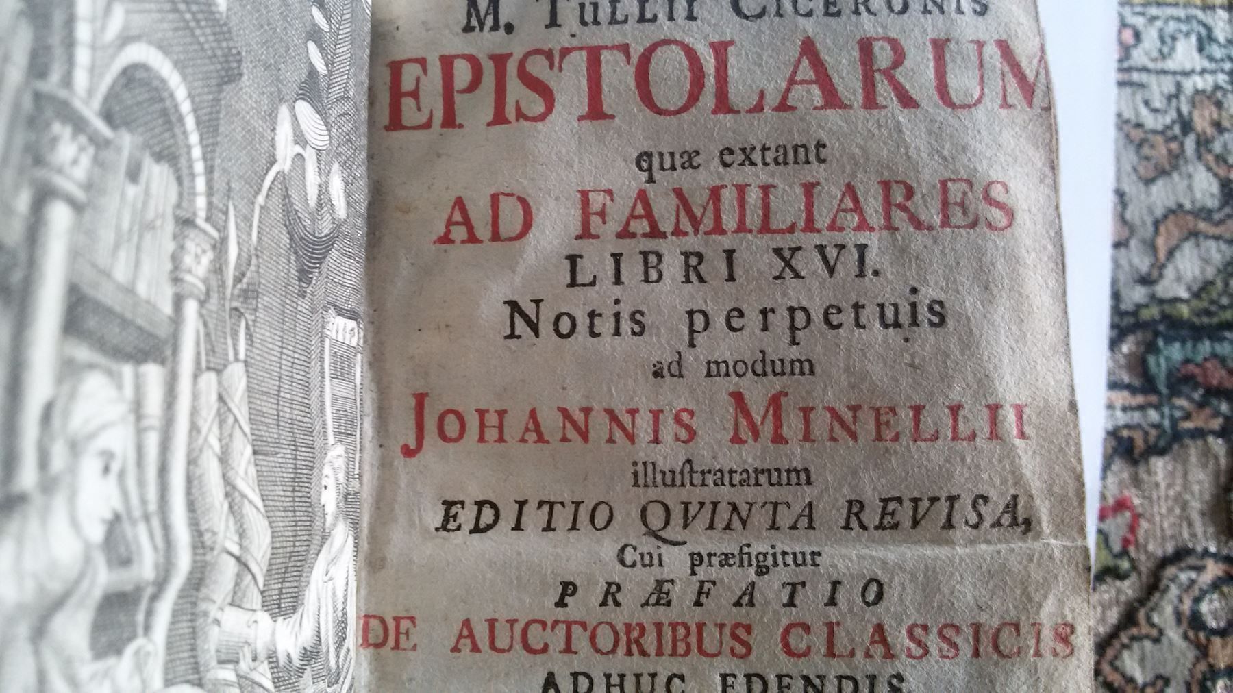 Piante & sementi: Ciceronis Epistolarum - Johannis Minelli – Antico da Bischofszell venduto da Joachim-115 2