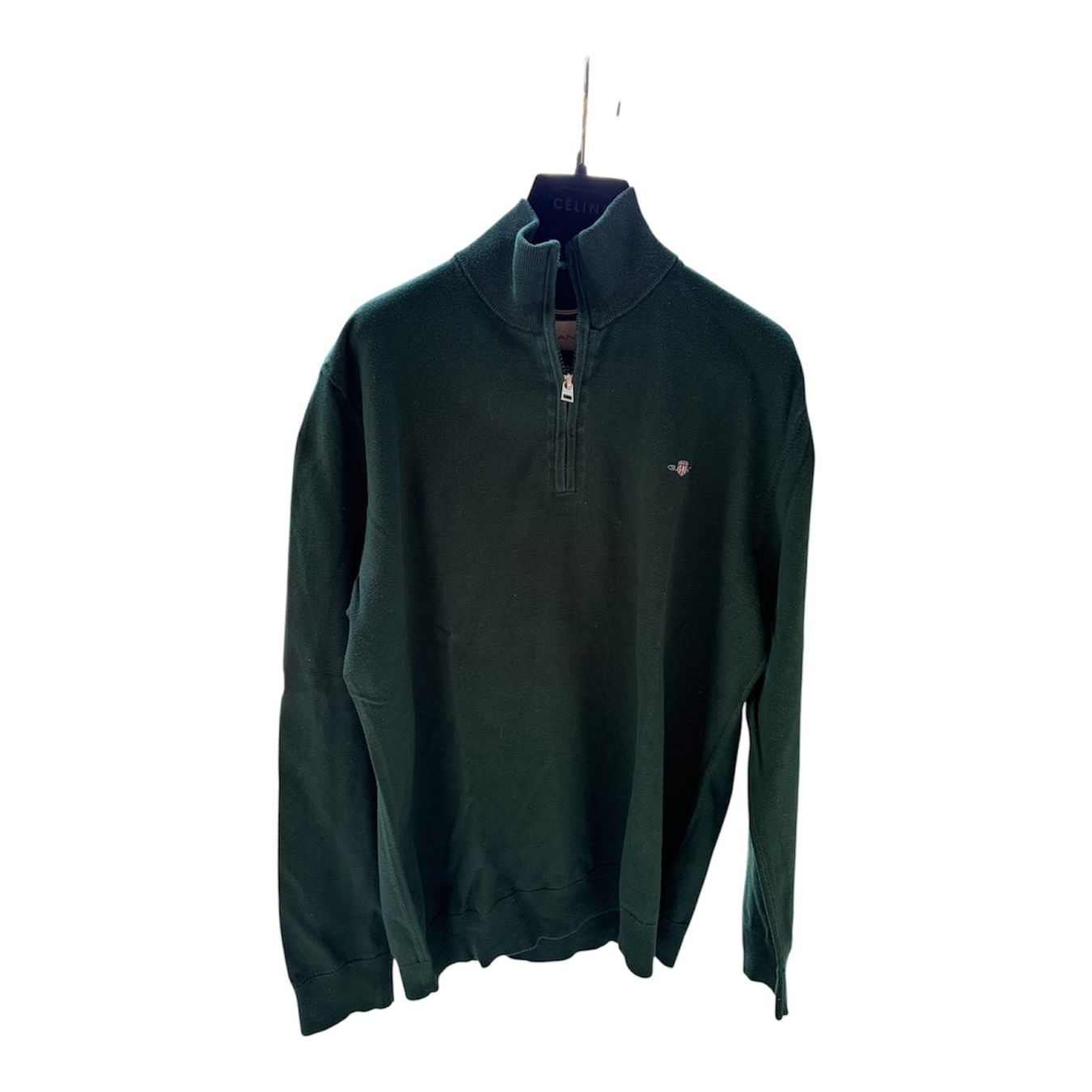Pullover & Sweatshirts: Pull à zip GANT vert – Gebraucht aus Genève von kevinjaquemet