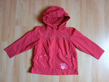 HERBST süsser Mantel für Mädchen, pink Gr. 110/116