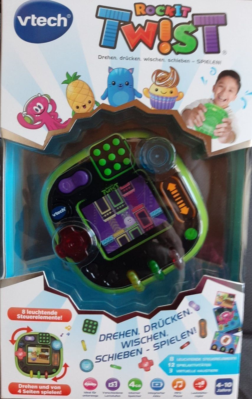 Statuette: Vtech Handheld Spiele Konsole Rockit Twist – Nuovo e nell'imballaggio originale da Breitenbach venduto da Lucky0518