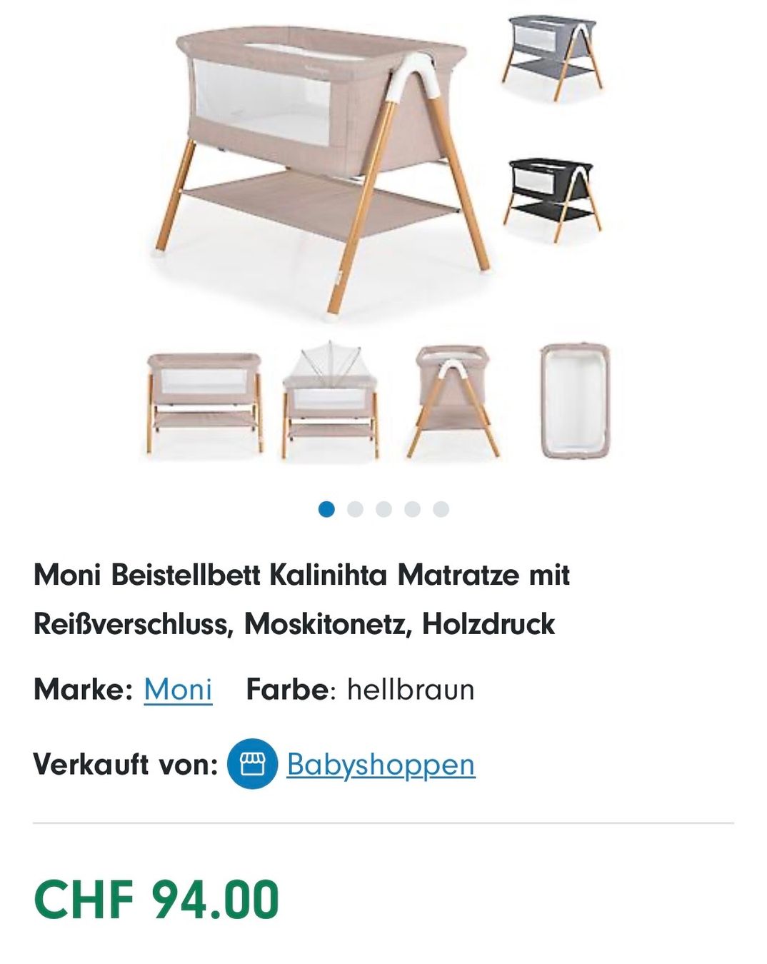 Letti: Babybett – Usato da Therwil venduto da Chocominza 1