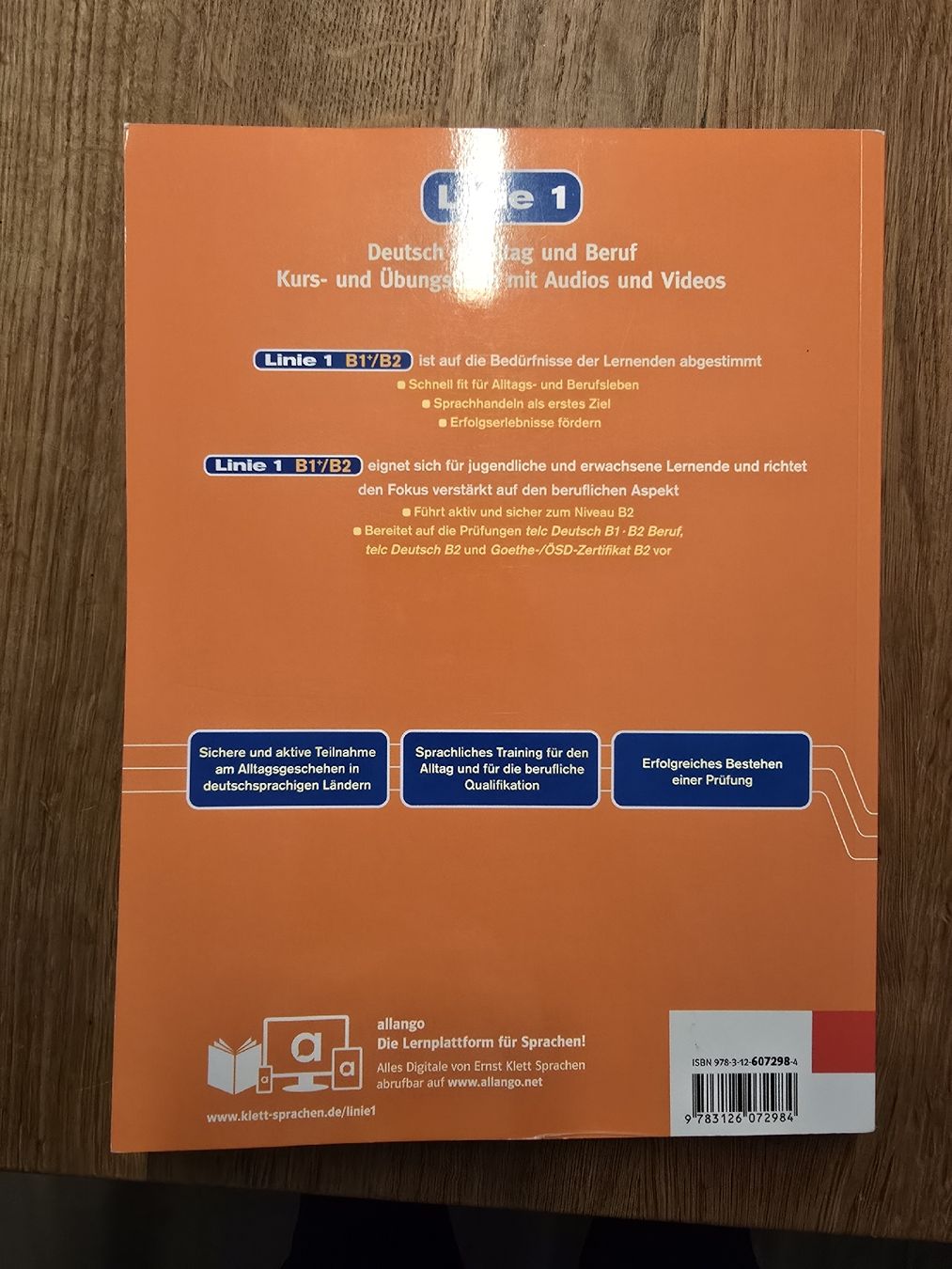Libri: Line 1 B1/B2 Deutsch in Alltag und Beruf – Nuovo (secondo la descrizione) da Unterentfelden venduto da jul_l856 3