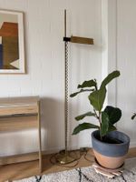 Messing Stehlampe