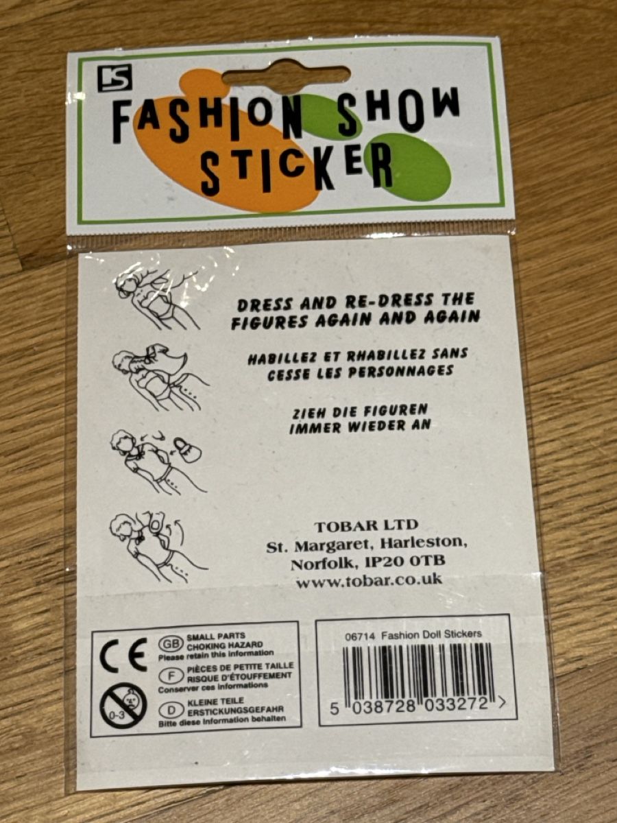 Sticker: Fashion Show Sticker – Nuovo (secondo la descrizione) da Riedholz venduto da emm_22qn 1