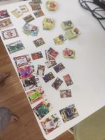 Panini mit spezial Karten Mit Messi und Mbappe