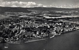 Nyon - Vu d'avion