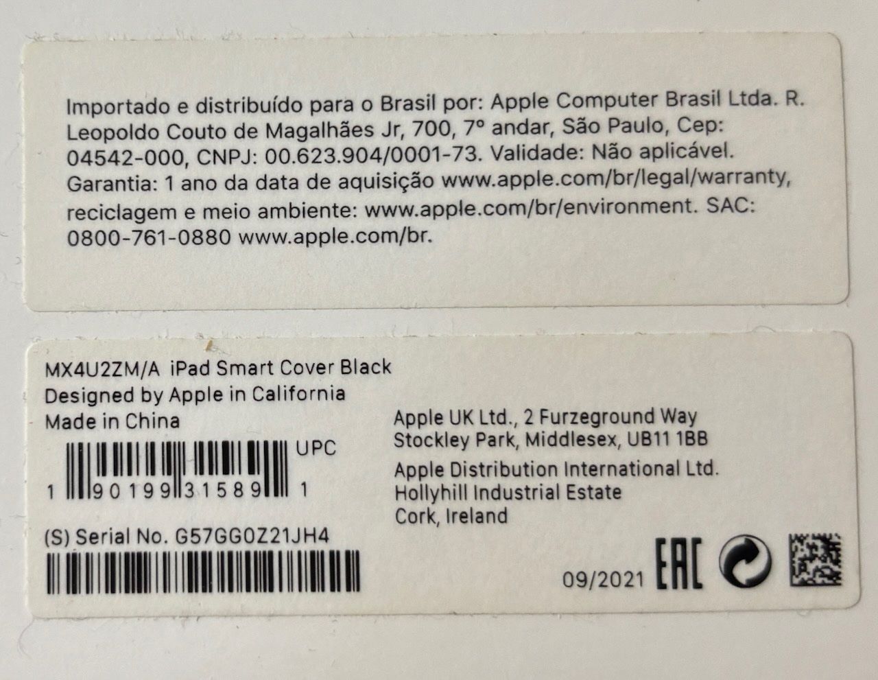 Apple Covers & Borse: iPad Smart Cover Black – Nuovo e nell'imballaggio originale da Oberengstringen venduto da Dutti060 3