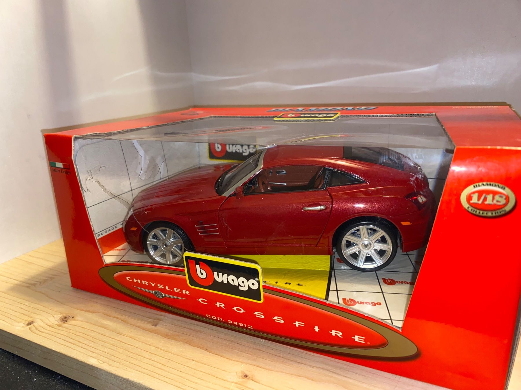 Chrysler Modellini d'auto: Chrysler Crossfire 1/18 – Nuovo (secondo la descrizione) da Wohlen AG venduto da PrivatSammlung 1