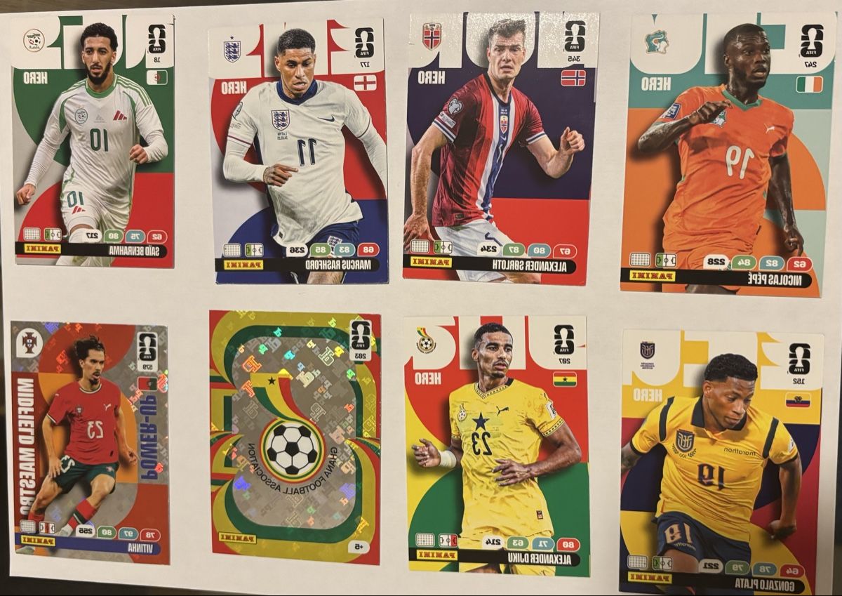 Panini Sammelbilder & Trading cards: Pack 8 cartes Panini coupe du monde 2026 – Neu (gemäss Beschreibung) aus Genève von tre_pr6f
