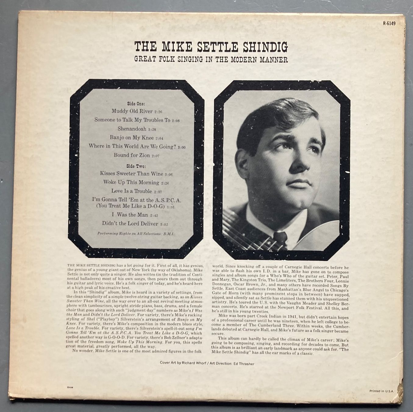 Schallplatten: MIKE SETTLE - THE MIKE SETTLE SHINDIG – Gebraucht aus Poliez-Pittet von Newtown-Records 1