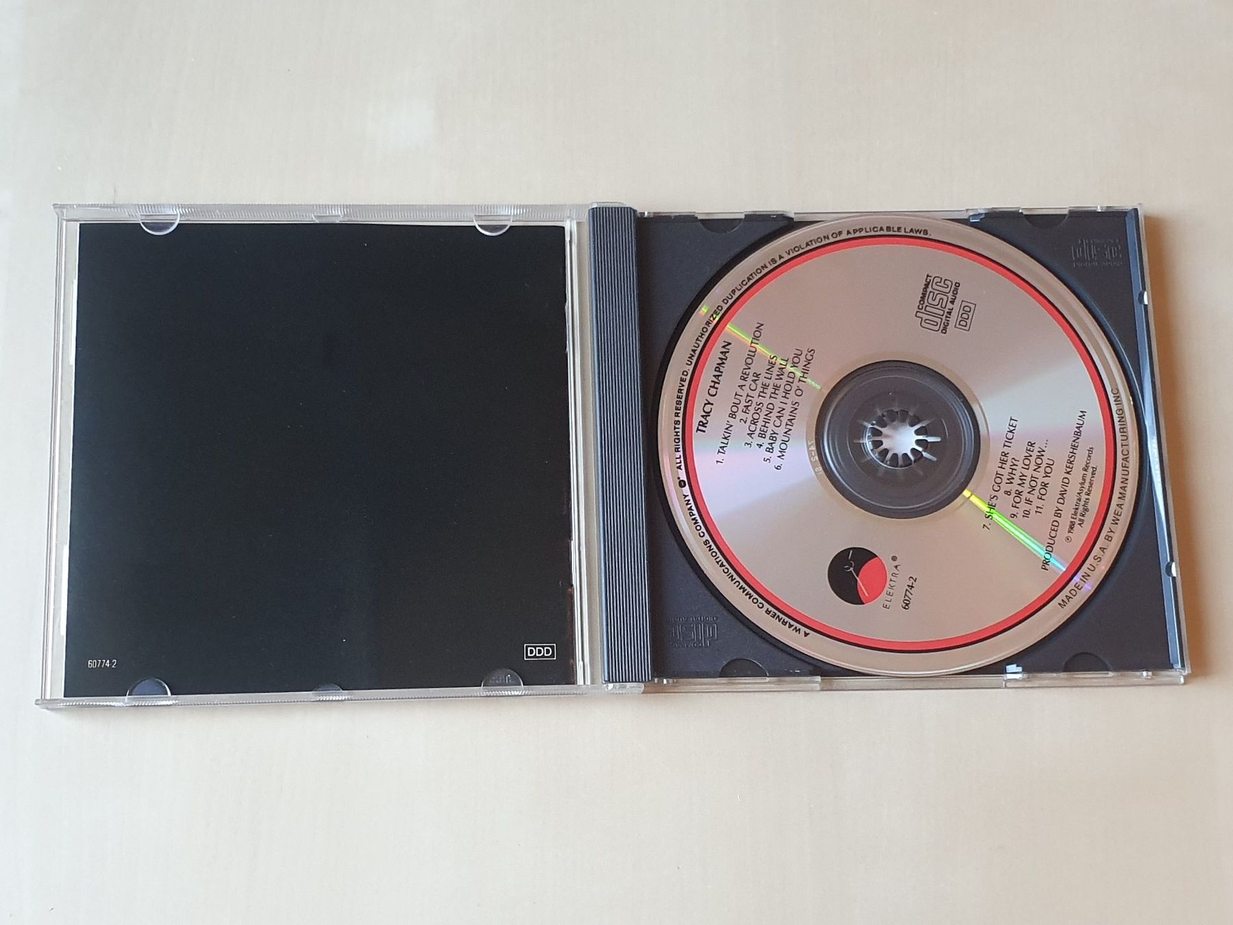CD: Tracy Chapman – Usato da Stansstad venduto da collectorsshop 2