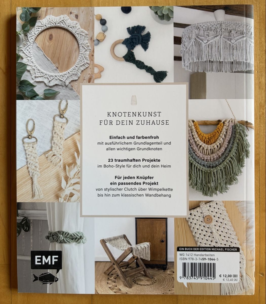 Libri: Makramee (Anleitungsbuch) – Usato da Kappel SO venduto da Fabruzzi 1