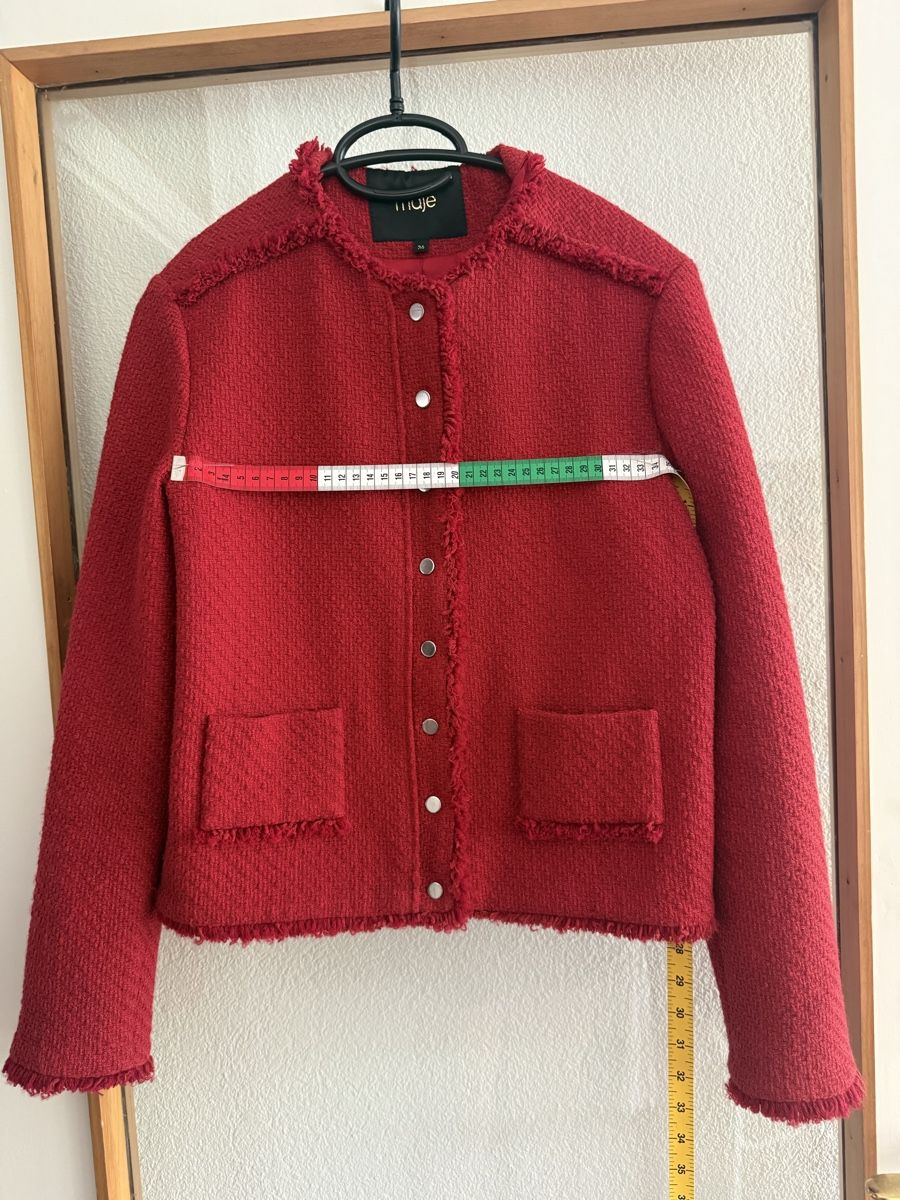 Maje Jacken: NEU Maje Blazer Rot Gr. 36 – Neu (gemäss Beschreibung) aus Zollikon von brownbear1 2