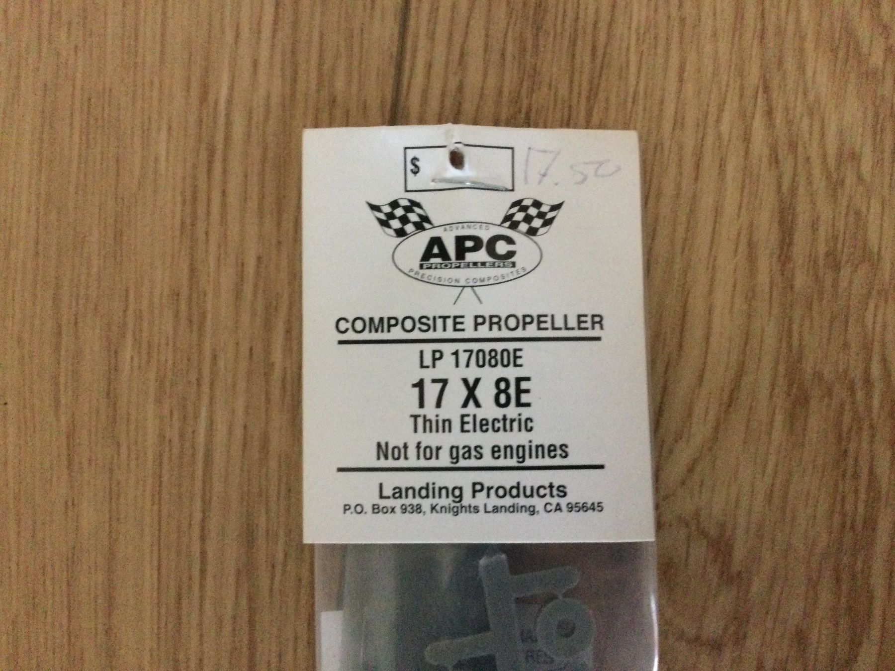 RC Modellbau: Helice APC 17x8E LP17080E – Neu und originalverpackt aus Yvonand von Li_poch 1