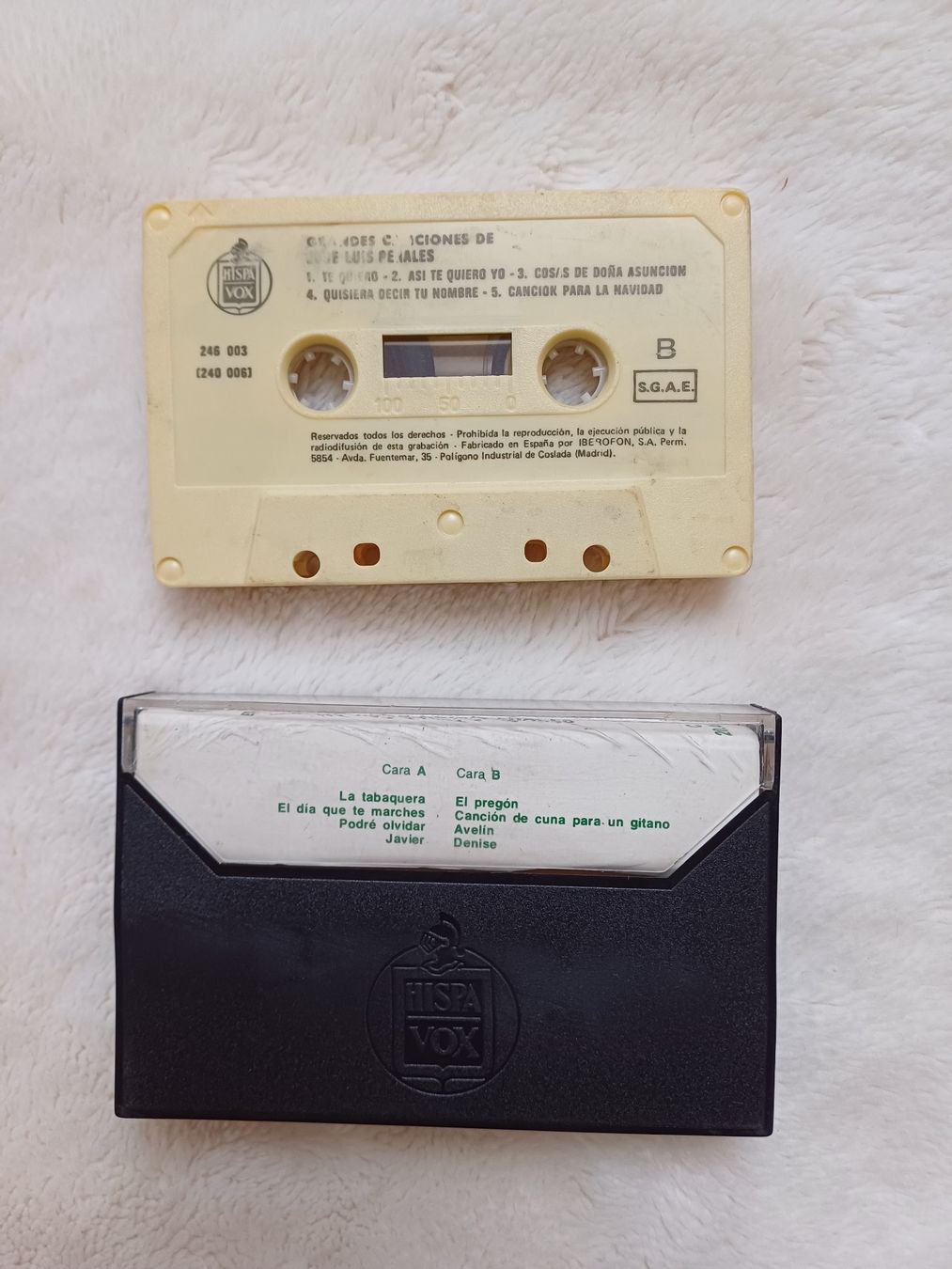 Musicassette: Kassette auf Spanisch - "Jose Luis Perales " – Usato da Würenlos venduto da JRP_71 1