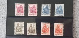 Briefmarken Evangelisten gestempelt Jahrgang 1961