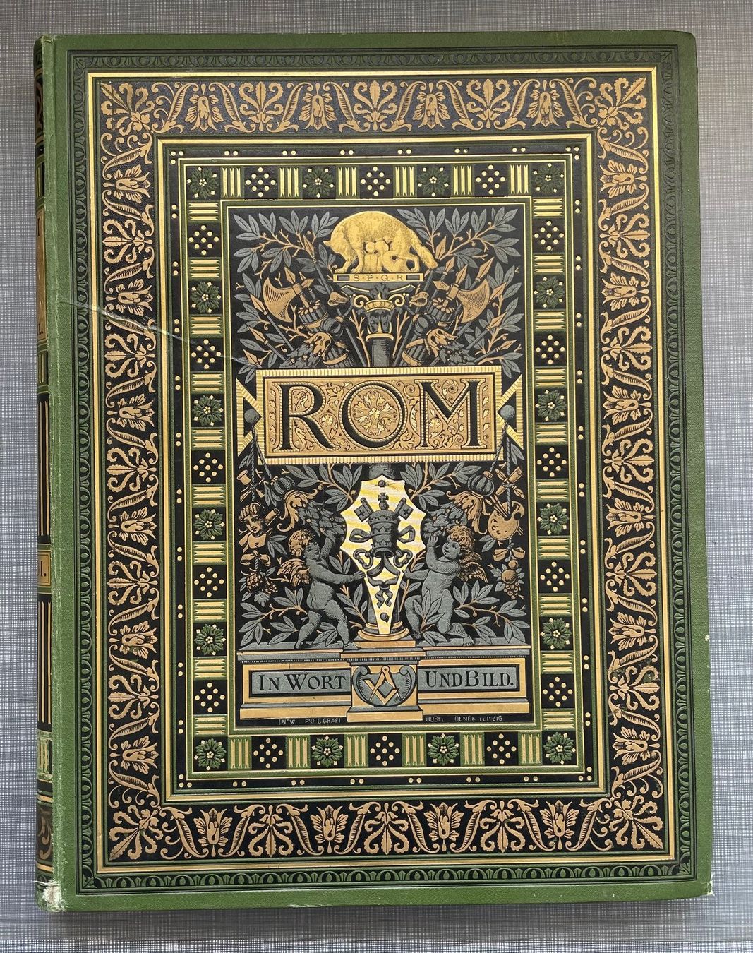 Bücher: Rom in Wort und Bild (1882) – Gebraucht aus Opfikon von golomb