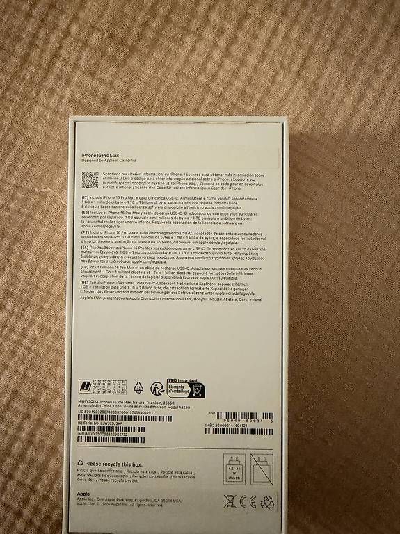 Handys / Smartphones: Iphone 16 Pro Max 256 GB (Gebraucht) – Gebraucht aus Emmenbrücke von sav_6jxg 2
