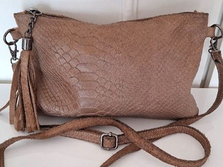 Sac bandoulière cuir style vintage