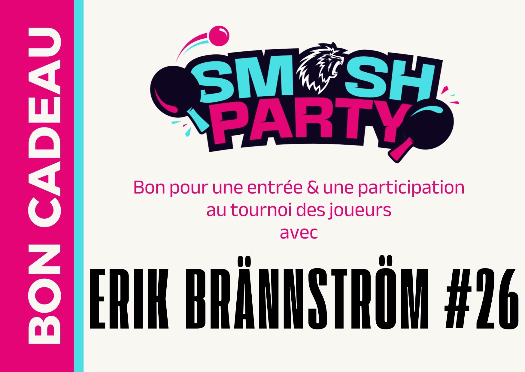 Bons: LHC Smash Party - Bon de participation au tournoi (#26) – Neuf (Voir description) à Prilly par LHC_Academy