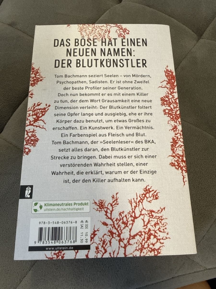 Libri: Thriller Der Blutkünstler Chris Meyer  – Usato da Amriswil venduto da ail_nz82 1