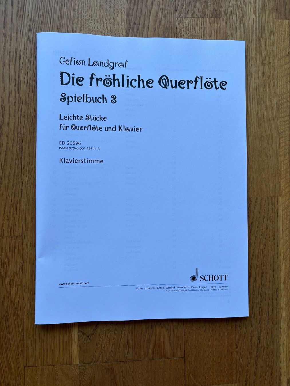 Libri: Die fröhliche Querflöte - Spielbuch 3 – Nuovo (secondo la descrizione) da Bern venduto da kla_5x6s 3