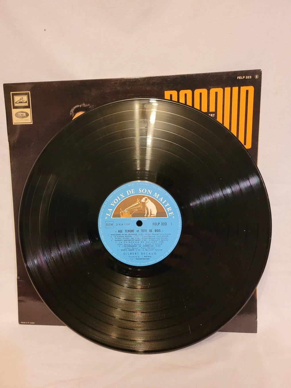Dischi in vinile: Vinyle Gilbert Bécaud "Age Tendre" 33T – Usato da La Chaux-de-Fonds venduto da reu_kx5l 5