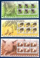 2004 - Schweiz / Kleinbogen Satz Tierschutz - ET