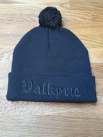 Cappello invernale nero "Valkkyrie“ in cotone