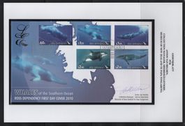 Neuseeland-Ross-Gebiet, Wale FDC 2010