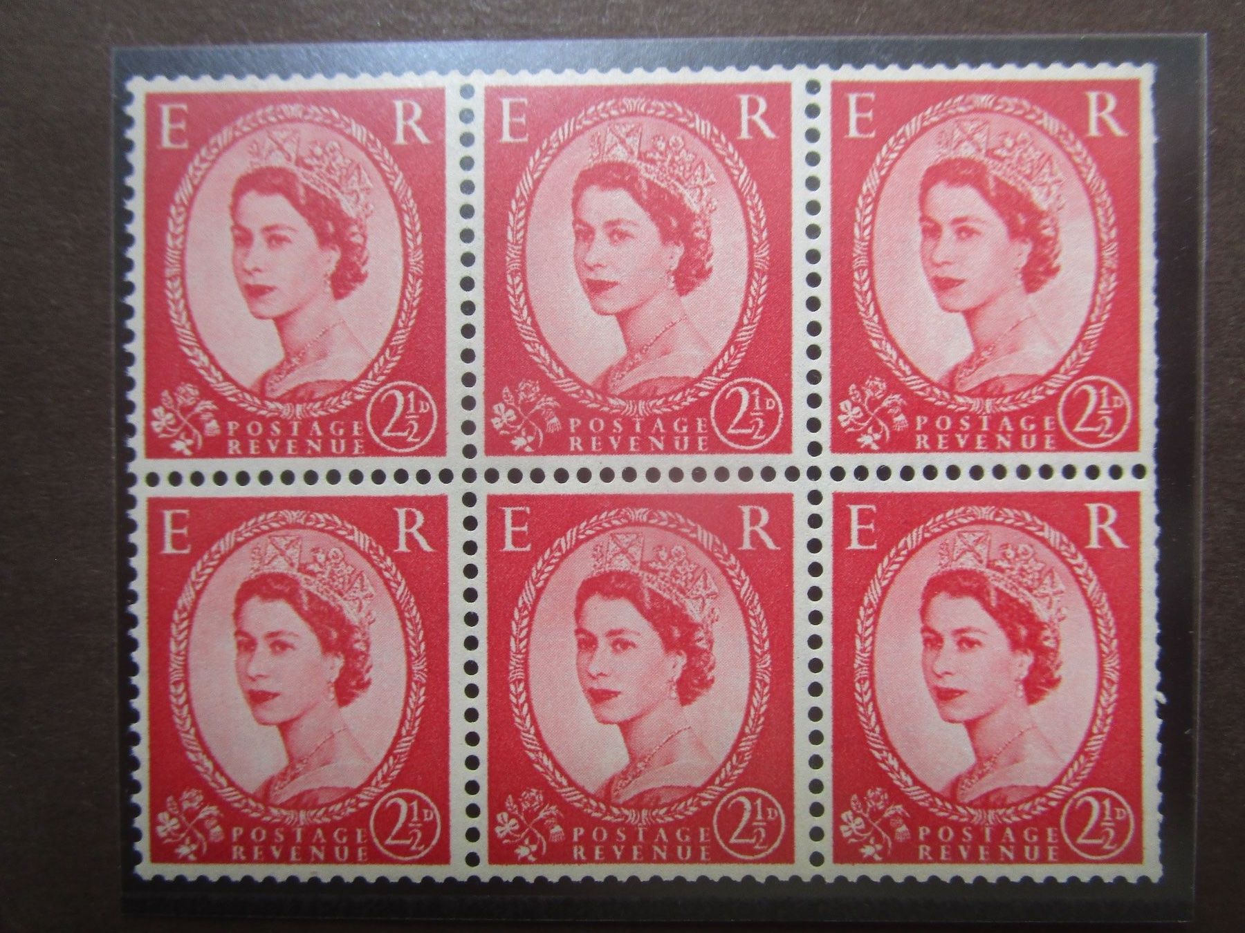 Tutti i francobolli: Grossbritannien   1955/56 – Nuovo (secondo la descrizione) da Dürnten venduto da tu5bo9 3
