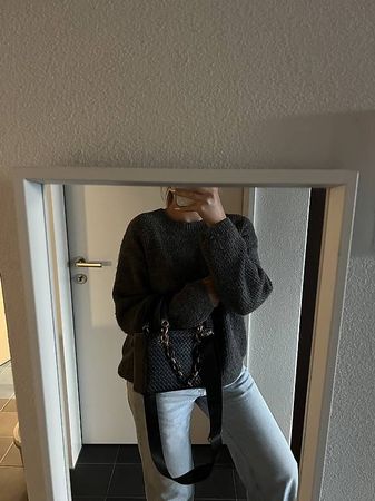 Tasche Handtasche Schwarz
